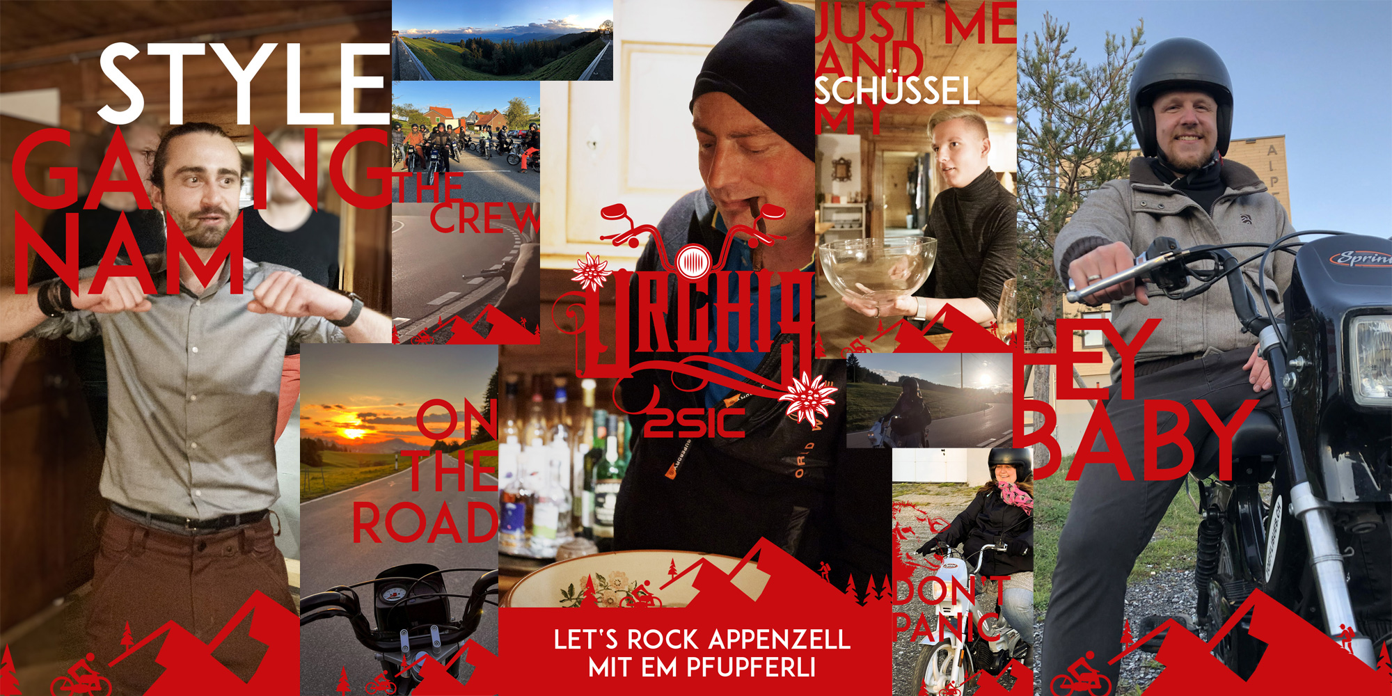 Born 2be wild: Mit 30km/h durchs Appenzellerland